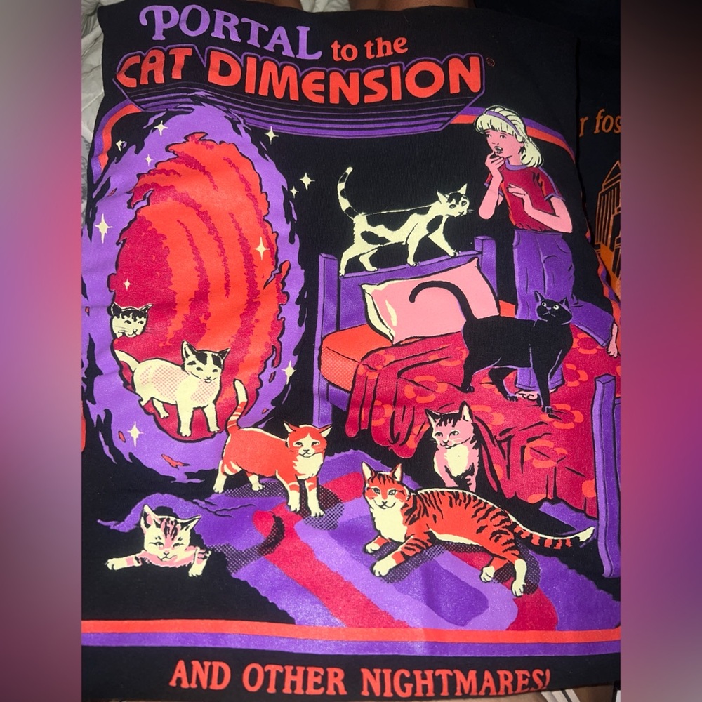 Portal to the Cat Dimension tee